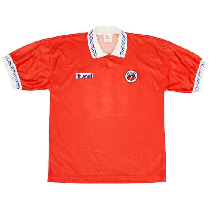 1995-96 Chile Home Shirt #10 - 8/10 - (XL)