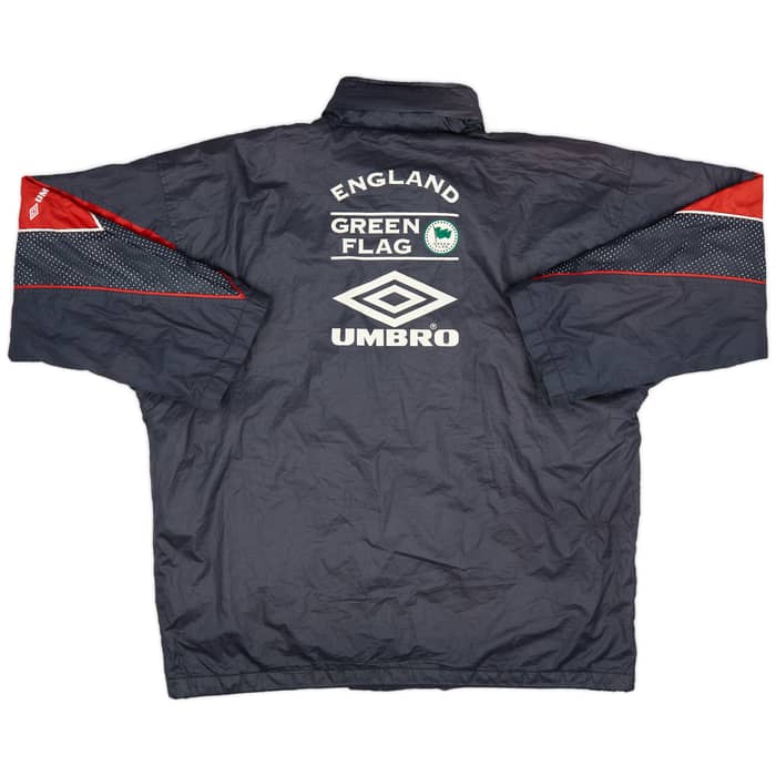 1998-00 England Umbro Padded Bench Coat - 9/10 - (L)