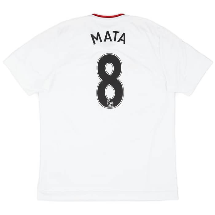 2015-16 Manchester United Away Shirt Mata #8 - 6/10 - (XL)