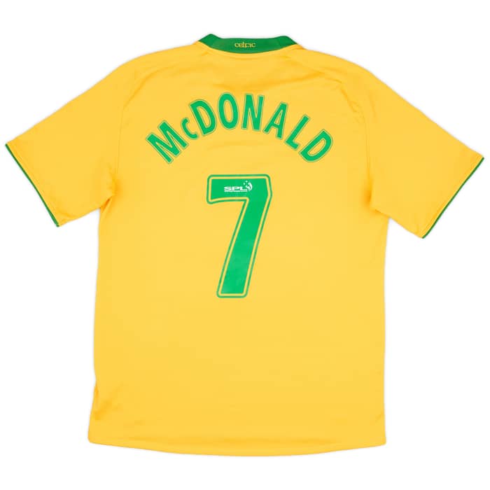 2008-09 Celtic Away Shirt McDonald #7 - 5/10 - (M)