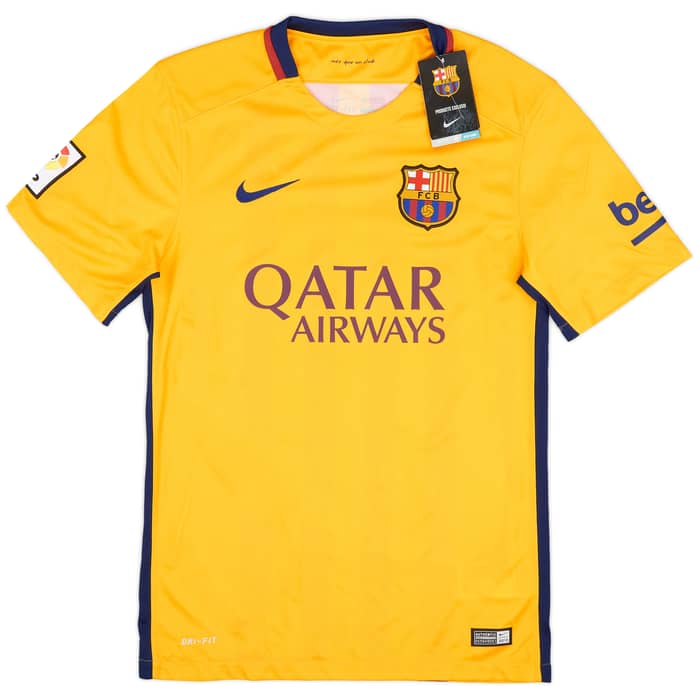 2015-16 Barcelona Away Shirt Messi #10 (S)
