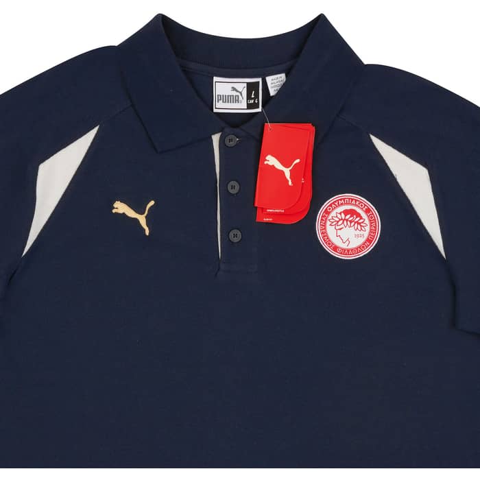 2006-07 Olympiakos Puma Training Polo T-Shirt - NEW