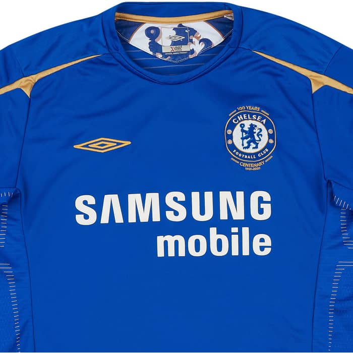 2005-06 Chelsea Centenary Home Shirt Lampard #8 (7/10)