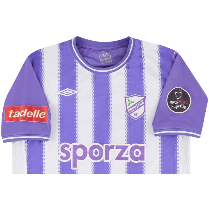 2011-12 Orduspor Match Issue Home Shirt Camdali #8