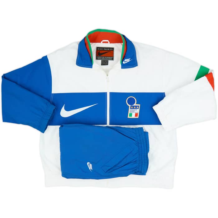 1996-97 Italy Nike Tracksuit - 9/10 - (M)