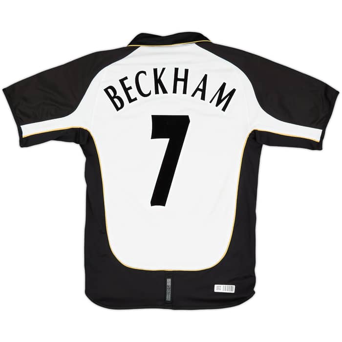 2001-02 Manchester United Centenary Away/Third Shirt Beckham #7 - 5/10 - (S)