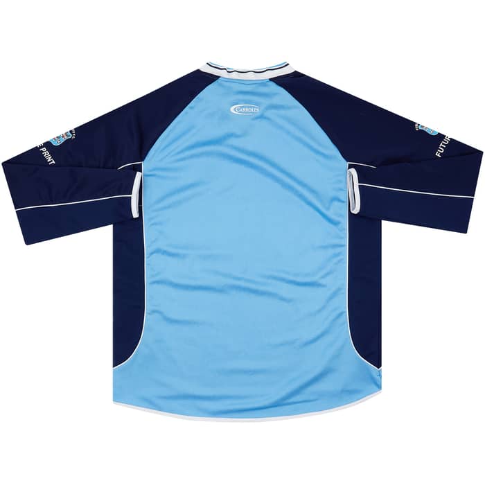 2004-05 Dublin City Home L/S Shirt - 8/10 - (L)