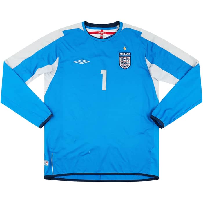 2004-06 England GK Shirt #1 - 7/10 - (XL)