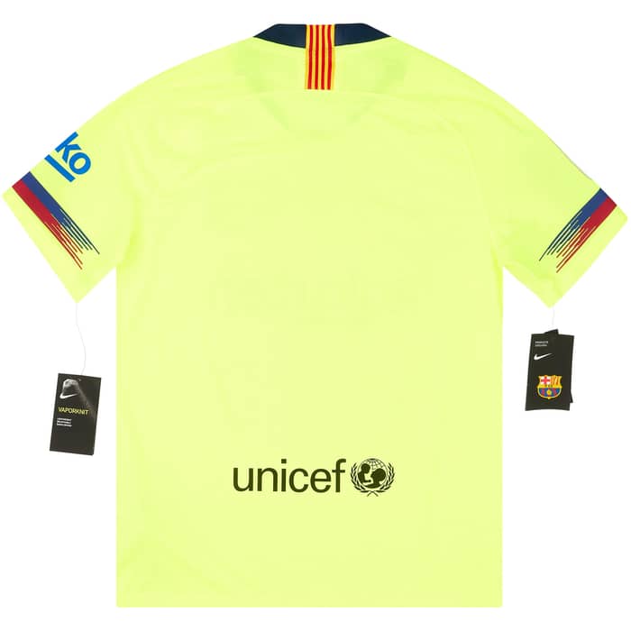 2018-19 Barcelona Authentic Away Shirt *New w/Defects* M