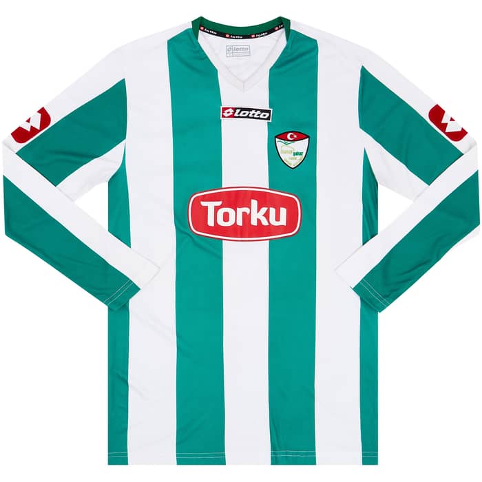 2011-12 Konyaspor Home L/S Shirt Bilal Aziz #6 - 8/10 - (XL)