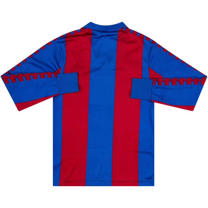 1984-89 Barcelona Home L/S Shirt - 9/10 - (Y)