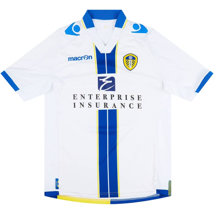 2013-14 Leeds United Home Shirt Hunt #10 - 7/10 - (XL)