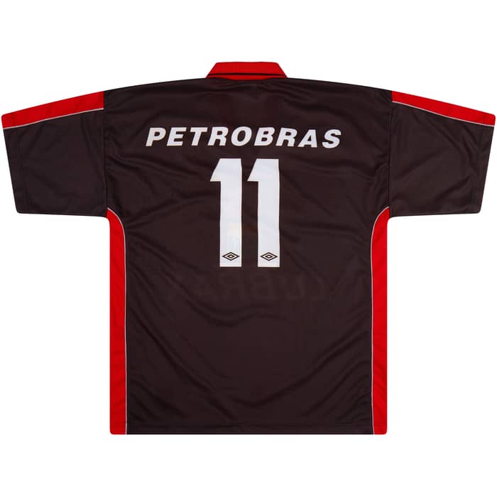 1999 Flamengo Third Shirt #11 (Romario) - 9/10 - (XL) 