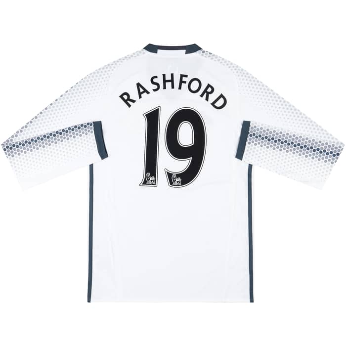 2016-17 Manchester United Third L/S Shirt Rashford #19 (S)