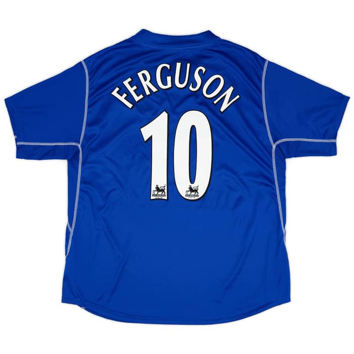 2002-03 Everton Home Shirt Ferguson #10 - 9/10 - (XXL)