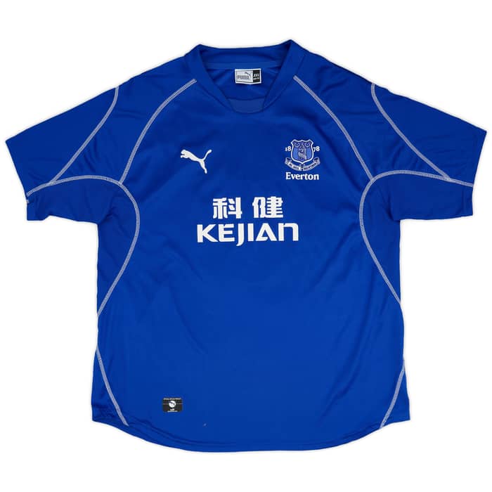 2002-03 Everton Home Shirt Ferguson #10 - 9/10 - (XXL)