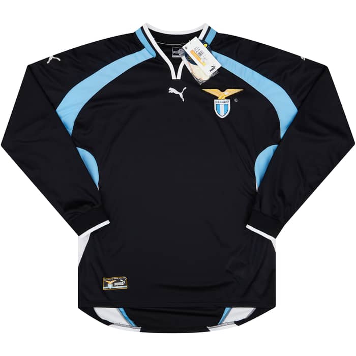 2000-01 Lazio Away L/S Shirt Crespo #10 (XXL)