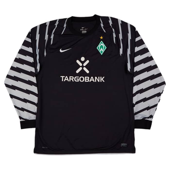 2010-11 Werder Bremen Player Issue GK Shirt - 7/10 - (XXL)