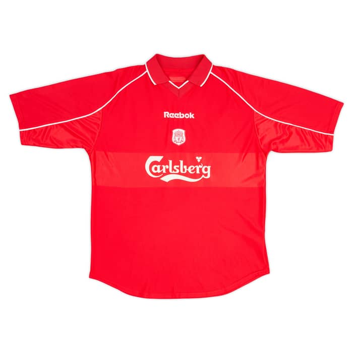 2000-02 Liverpool Home Shirt Redknapp #11 - Excellent 8/10 - (XL)