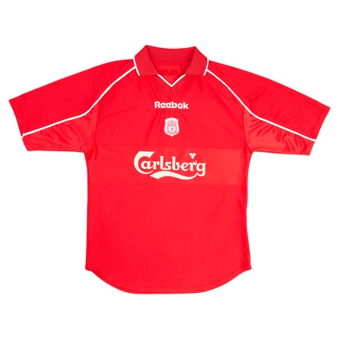 2000-02 Liverpool Home Shirt Fowler #9 - Excellent 9/10 - (L)
