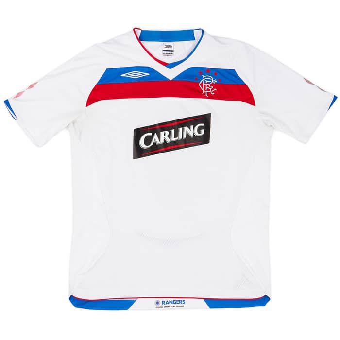 2008-09 Rangers Away Shirt Edu #2 - 5/10 - (L)