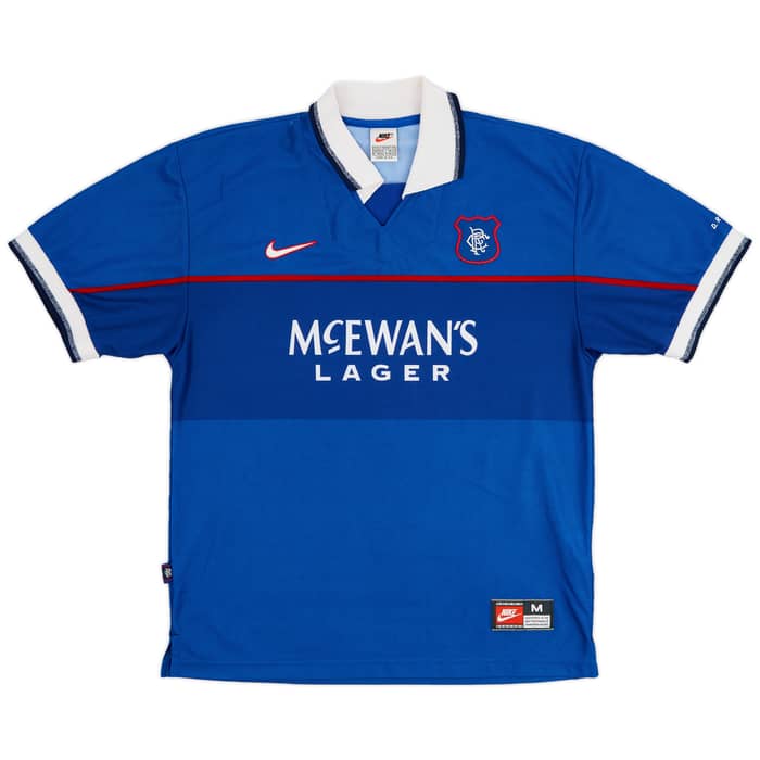 1997-99 Rangers Home Shirt Negri #9 - 9/10 - (M)
