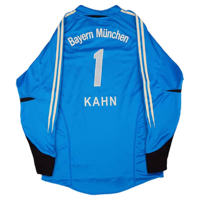 2004-05 Bayern Munich GK Shirt Kahn #1 - 7/10 - (XL.Boys)