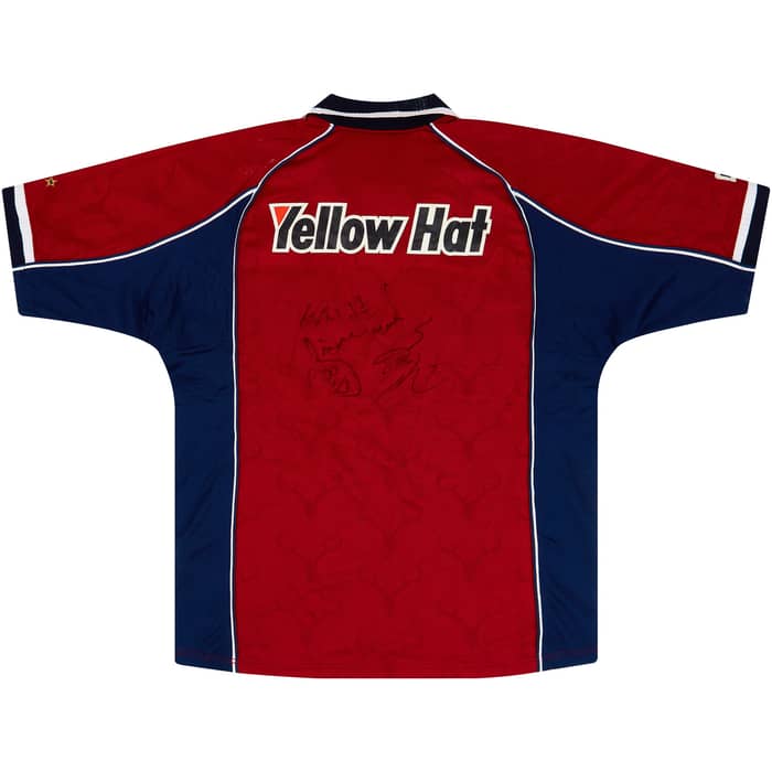2001 Kashima Antlers Signed Home Shirt - 6/10 - (L)