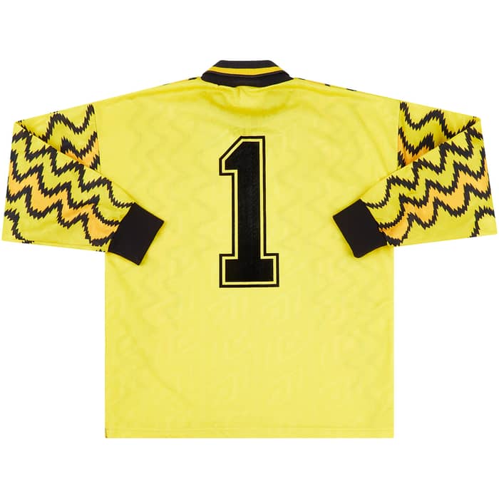 1992-94 England GK Shirt #1 (Woods) - 6/10 - (L.Boys)