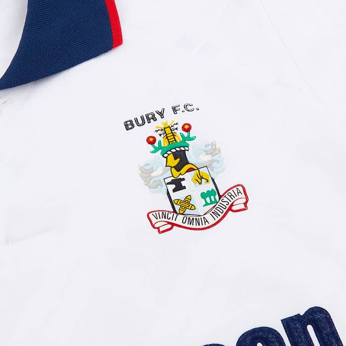 1990-91 Bury Home Shirt - 8/10 - (S)