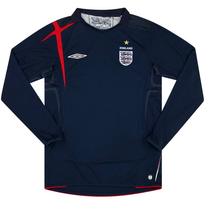 2005-06 England GK Shirt - 8/10 - (S)