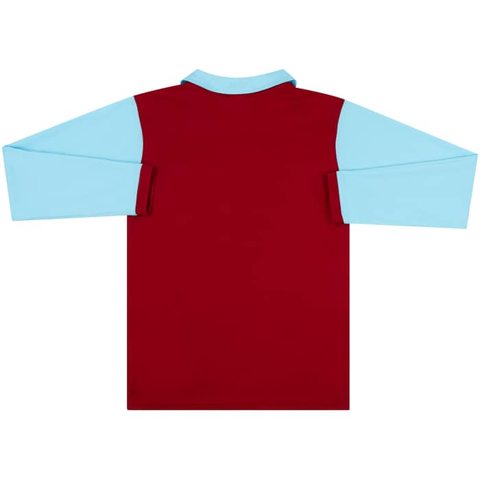 2011-12 Burnley Home L/S Shirt - 6/10 - (M)