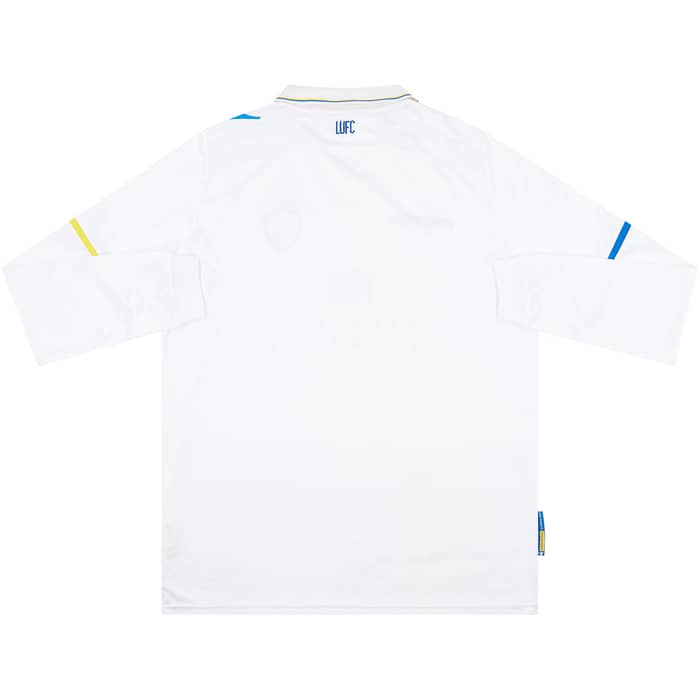 2011-12 Leeds United L/S Home Shirt - 8/10 - (XXL)