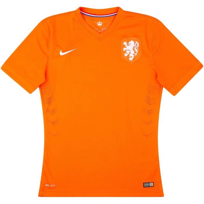 2014-15 Netherlands Player Issue Home Shirt - 8/10 - (XL)