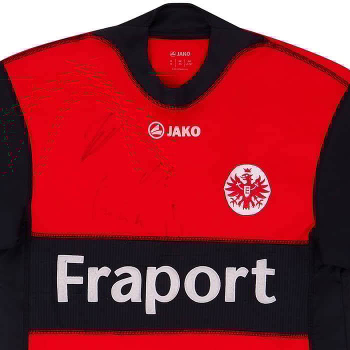 2009-10 Eintracht Frankfurt Signed Home Shirt - 6/10 - (XS)