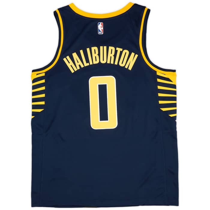 2022-23 Indiana Pacers Haliburton #0 Nike Swingman Away Jersey (S)
