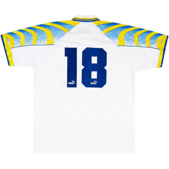 1995-96 Parma Match Worn Home Shirt #18 (Ferrante) v Anderlecht