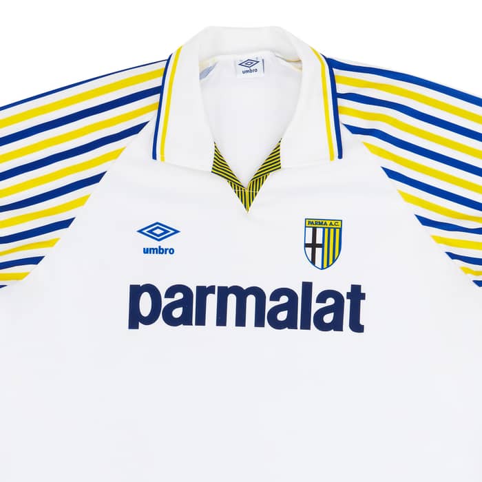 1990-91 Parma Home Shirt - 8/10 - (L)