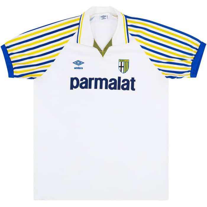 1990-91 Parma Home Shirt - 8/10 - (L)