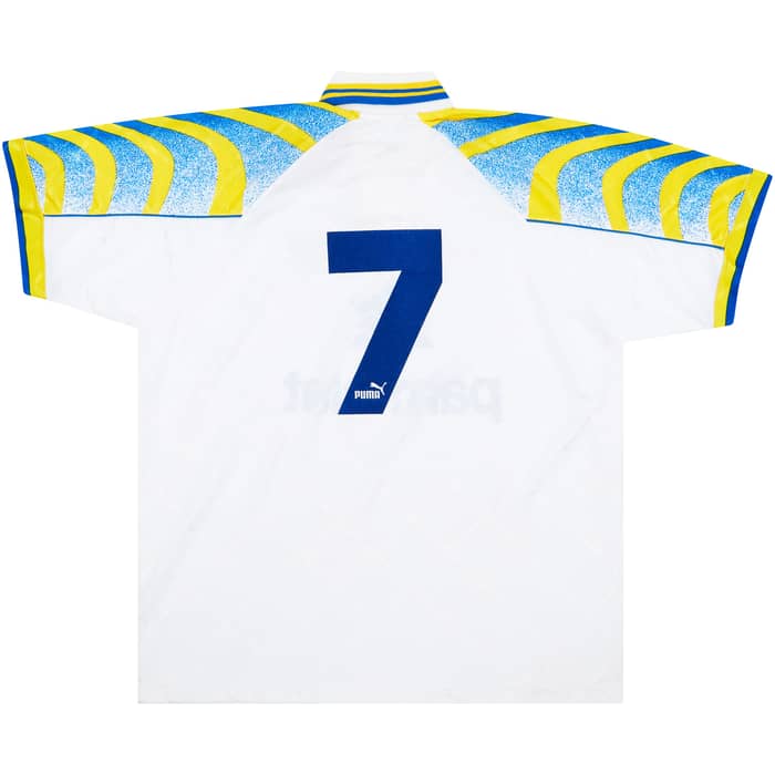 1995-96 Parma Match Worn Home Shirt #18 (Ferrante) v Anderlecht