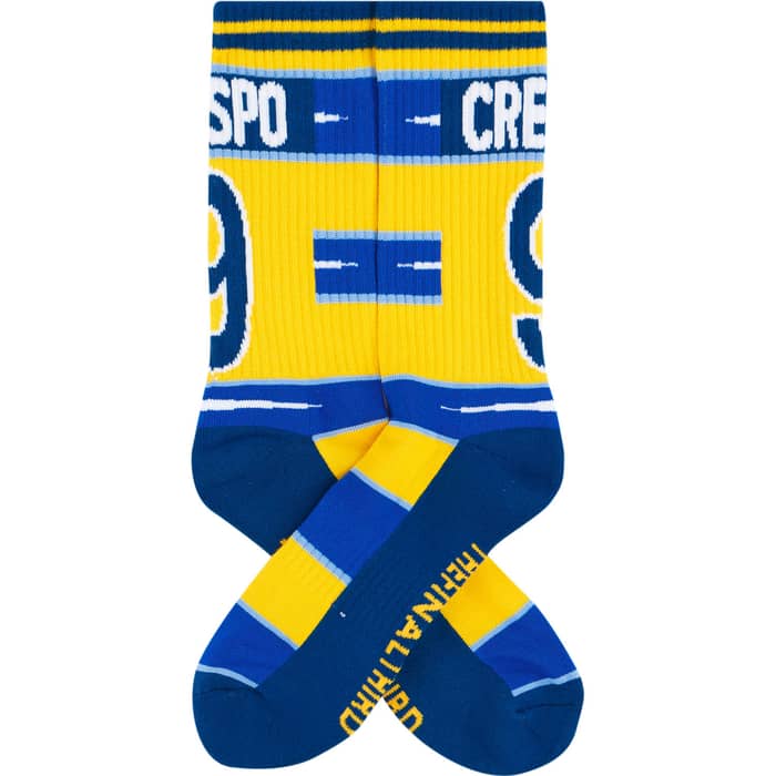 1998-99 Parma Crespo #9 Home Crew Socks