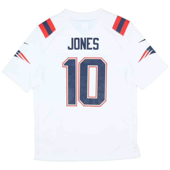 2021-23 New England Patriots Jones #10 Nike Game Away Jersey (M)