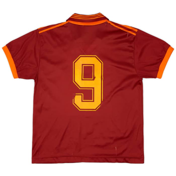 1992-94 Roma Home Shirt #9 - 5/10 - (XS)
