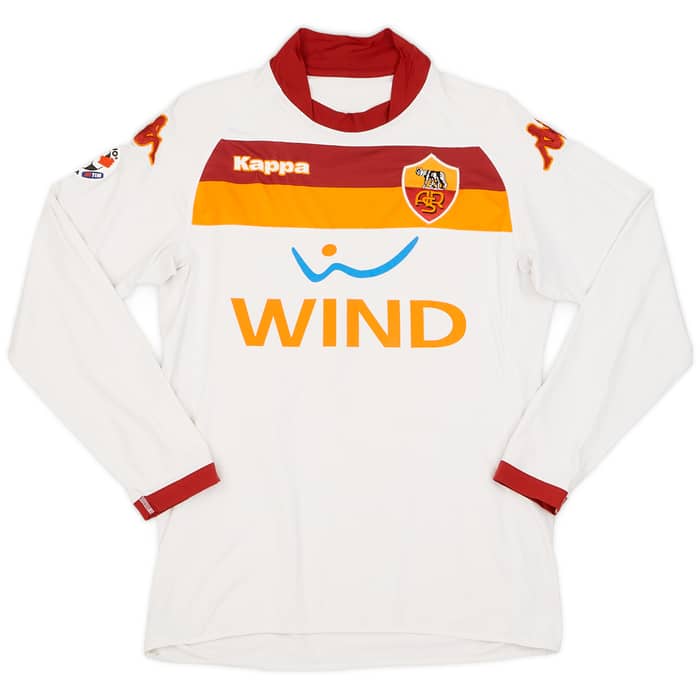 2009-10 Roma Away L/S Shirt Toni #30 - 5/10 - (S)