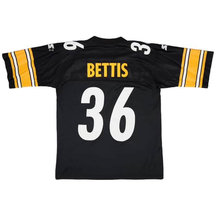 1996 Pittsburgh Steelers Bettis #36 Starter Premier Home Jersey (Very Good) M
