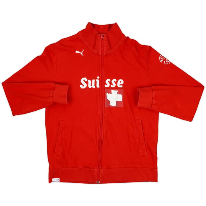 2010-12 Switzerland Puma Hooded Track Jacket - 8/10 - (M)