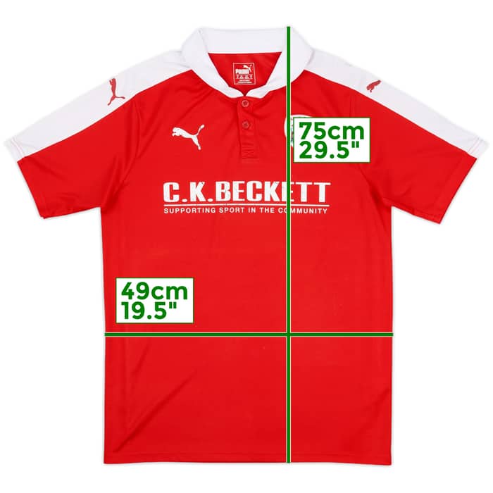 2015-16 Barnsley Home Shirt - 7/10 - (M)