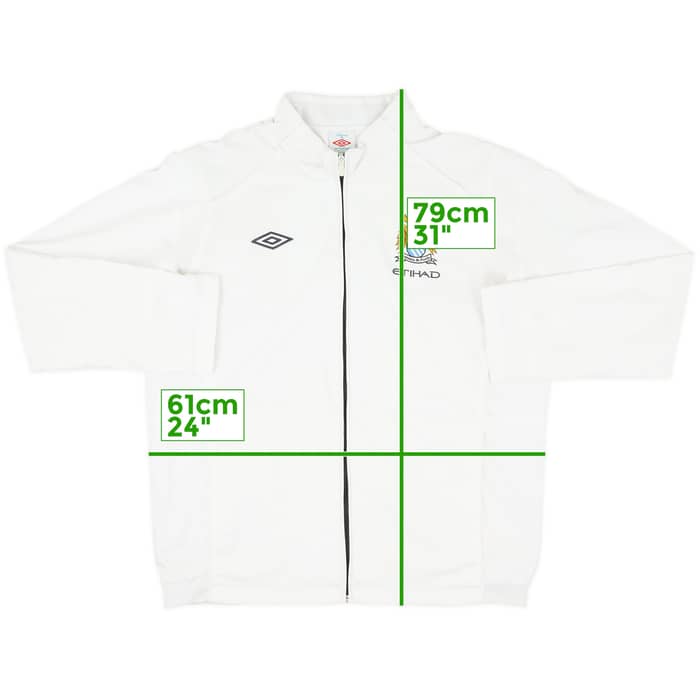2010-11 Manchester City Umbro Track Jacket - 8/10 - (XL)