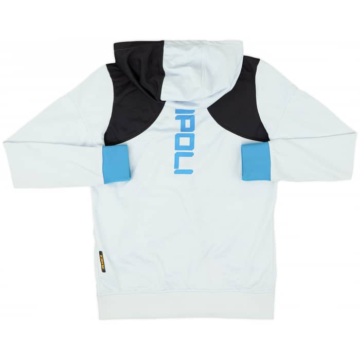 2018-19 Napoli Kappa Hooded Track Jacket - 8/10 - (L.Boys)