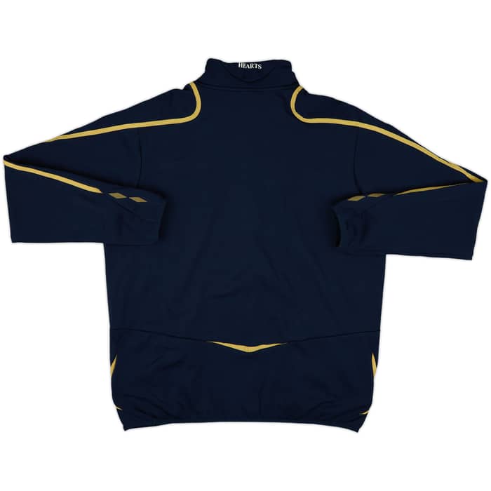 2007-08 Hearts Umbro 1/4 Zip Drill Top - 10/10 - (XL)